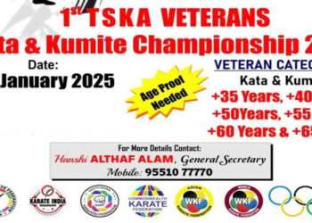 1st TSKA Veterans kata & Kumite Championship 2025
